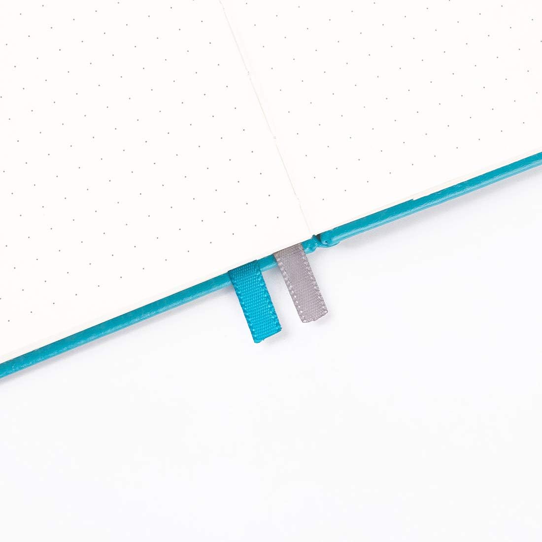 Guissi Classic Dotted Grid Bullet Notebook Journal Dot Hard Cover A5 Premium 80gsm Thick Acid-Free Paper with Fine Inner Pocket Faux Leather Office School Supplies 144 Pages Designed in Florence - Image 5