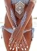 Terra Metallic Tattoos,Konsait 12 Sheets 174 Designs - Jewelry Mandala Mehndi BohoTribal Body Art Indian Tattoos Gold Silver White for Hawai Beach Pool Party Favors Bachelorette Wedding Supplies