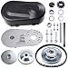 AW Go Kart Torque Converter Clutch Kit TAV2 3/4" 5/8" Bore 12 Teeth for #35 Chain primary