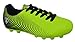 Vizari USA Stealth Boys Girls Soccer Cleats | Youth Firm Ground Athletic Outdoor Football Shoes for Toddler, Little Kid, Big Kid | Lightweight & Durable Green/Black