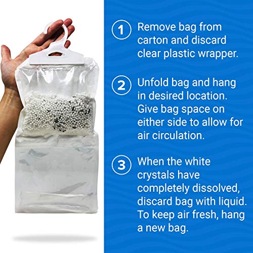 4 Packs Moisture Absorbers Boat Dehumidifier Moisture Absorber Hanging