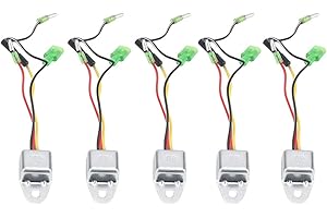 JADPES Oil Level Sensor, Oil Pressure Sensor, 5PCS Low Oil Sensor Alarm/ Alert Replacement Oil Sensor for Hond GX160/GX200/GX240/GX270/GX340/GX390