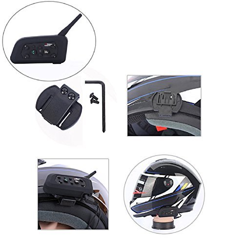 QSPORTPEAK V6/V4 Motocycle Intercom Mounting Bracket