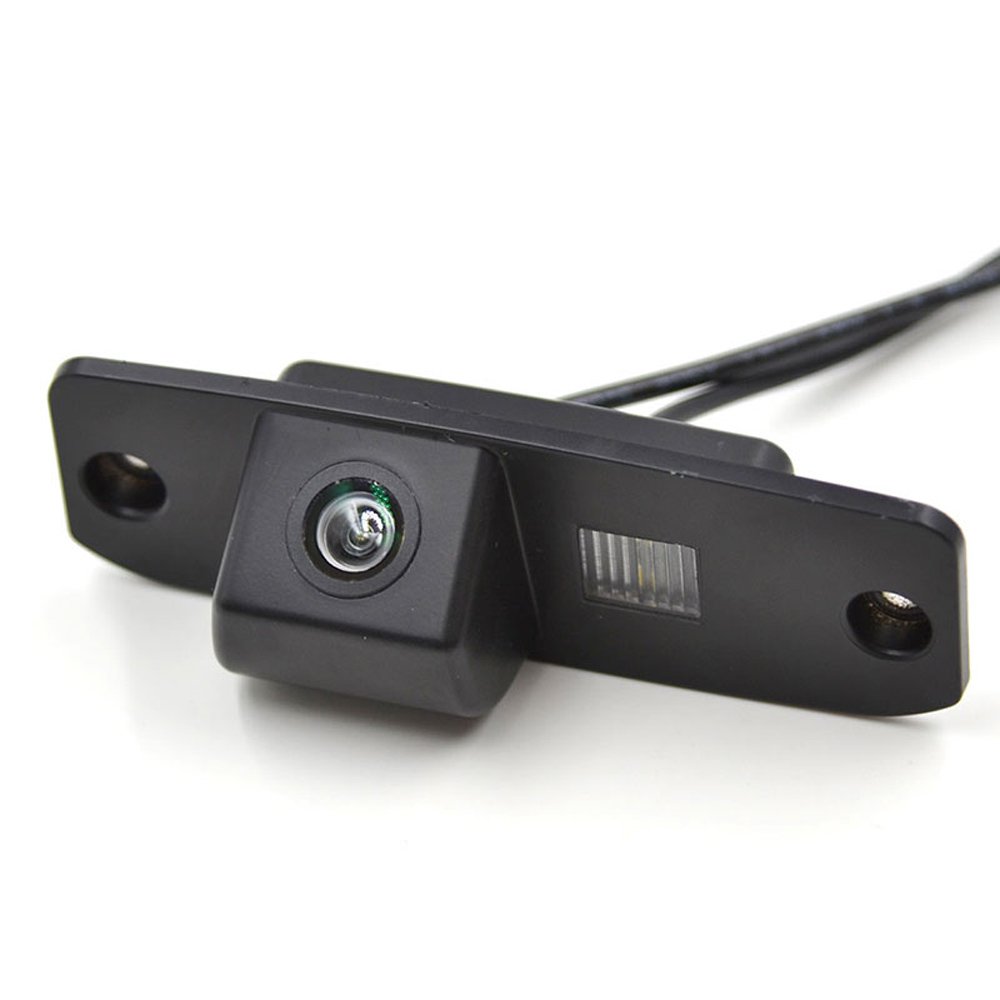 HD Auto 170° License Plate Light Rear View Reversing Camera Compatible with Hyundai Elantra/Accent/Yuedong/Tucson/Verclas/NF/terracan,Sonata/KIA:Carens,Oprius,Sorento,Borrego,Sportage R 2011,CEED
