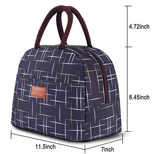 image for BALORAY Lunch Bag Tote Bag Lunch Organizer Lunch Holder Insulated Lunc