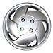 TuningPros WSC-083S15 Hubcaps Wheel Skin Cover 15-Inches Silver Set of 4