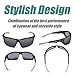 Duduma Polarized Sports Sunglasses for Baseball Cycling Fishing Golf Men Women Sun glasses Superlight FrameTr639 (3 packs: 1 blue+1 black+1 green)
