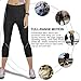 Women Neoprene Sauna Slimming Pants Hot Thermo Sweat Body Shaper Capri for Weight Loss Burning Fat