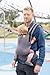 Baby Tula Free-to-Grow Baby Carrier 7 – 45 lb, Adjustable Newborn to Toddler Carrier, Ergonomic Inward Front and Back Carry, Easy-to-Use, Lightweight – Stormy, Gray