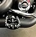 FLO MOTORSPORTS PEGS, Fits: HARLEY DAVIDSON DYNA MOTORCYLCES (Black)