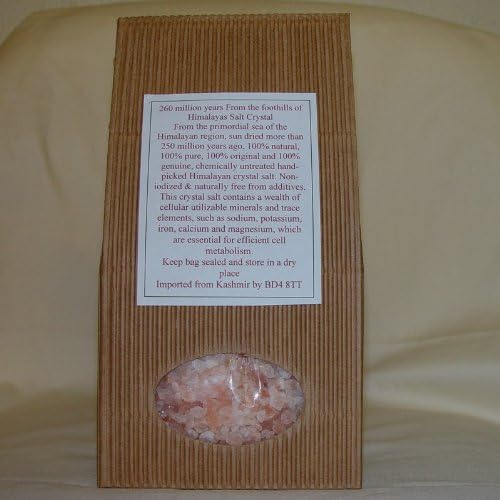 Pink Salt Himalayan Salt Natural and Pure Unrefined-Untreated Pure Original Salt 1kg Bag 5mm Size