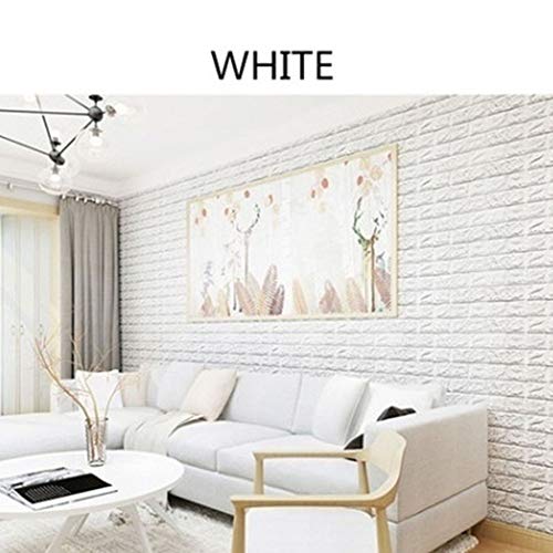 PinShang 3D Waterproof Brick Grain Self-Adhesive Heat Insulation Sound Absorbing Foam Wall Sticker Emerald