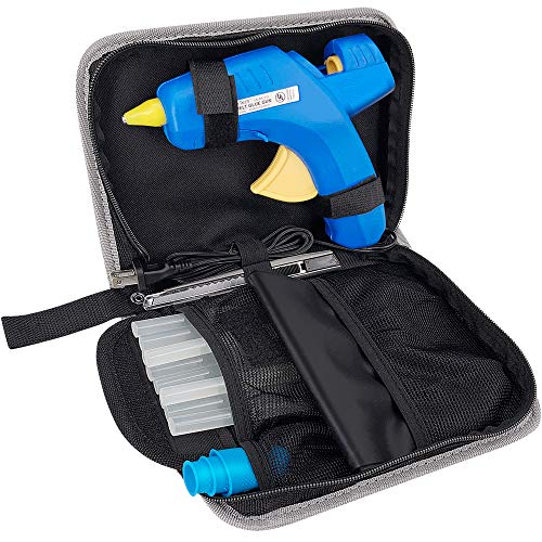 Hot Glue Gun Kit 60/100W Dual Power Glue Gun Full Size, FireResistant