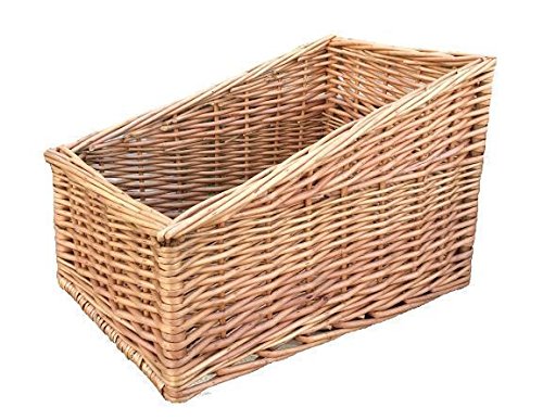 Red Hamper Small Sloped Sided Display Basket, Beige, 38 x 25 x 25 cm