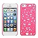 Leegoal(TM) Hot Pink Bird Nest Rear Hard Case Cover for iPhone 5 5S