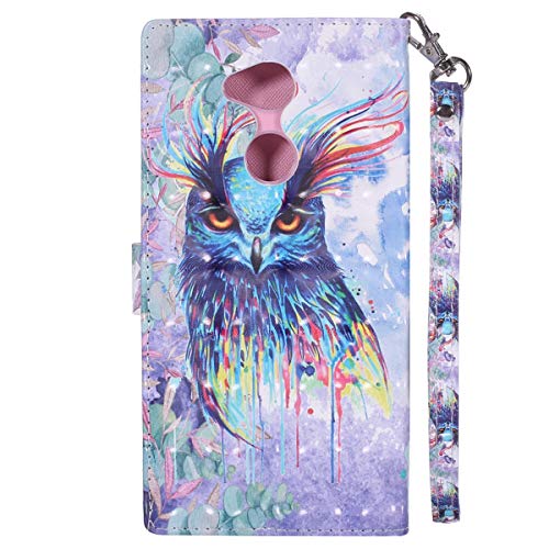 image for Herbests Compatible with Sony Xperia XA2 Ultra Wallet Case Cover Luxur