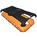 Moto G4 Case, Moto G4 Plus Case - OEAGO [Shockproof] [Impact Protection] Tough Rugged Dual Layer Protective Case Cover with Kickstand for Motorola Moto G4 / G4 Plus (Moto G Plus, 4th Gen) - Orange