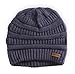 Brook + Bay Cable Knit Multicolored Beanie Stay Warm & Stylish This Winter - Thick, Soft & Chunky Beanie Hats for Women & Men - Serious Beanies for Serious Style