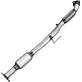 JT Exhaust Rear Catalytic Converter Compatible with Nissan Altima 2007 2008 2009 2010 2012 2013 2.5L(EPA Compliant) (Standard EPA Grade)