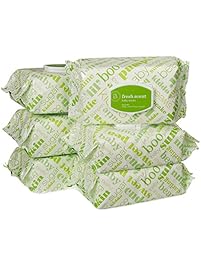 Amazon Elements Baby Wipes, Fresh Scent, 480 Count, Flip-Top Packs