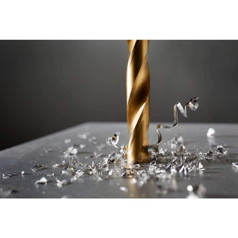 Ryobi AR2042 22 Piece Titanium Coated Drill Bit Set including 135 Degree Split Point Ends - Image 3