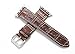 Apple Watch Alligator Grain Band Genuine Calf Leather fit iWatch Series 1 Series 2 Series 3 Sport & Edition 42MM Replacement Strap Watchbabd Silver