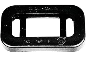 PERTERSON Peterson Mfg B150-181 Grommet, Rectangular, Open Back