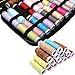 Sewing Kit,Over 100 JKtown Portable Basic Sewing Accessories, 24 Color Spools of Thread, Mini sew kits supplies for Beginners,Traveller,Emergency,Family starter to Mending and Repair