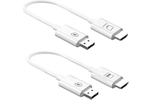 KCEVE HDMI Transmitter and Receiver 50M, HDMI to HDMI 1080p Extender for Watching Movies, Gaming, and Live, from laptops, PC to HDTV Projector, TV for Home Theater or Office