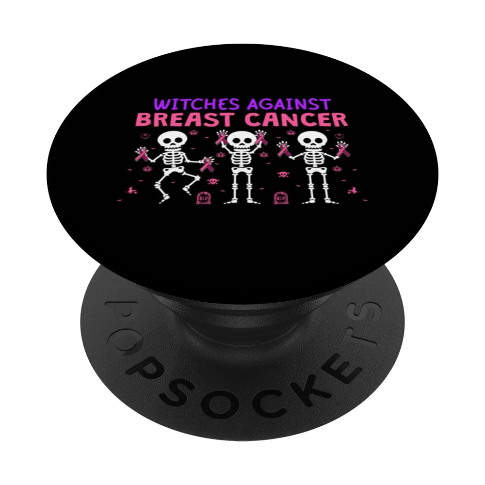 Witches United Against Breast Cancer PopSockets Swappable PopGrip