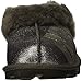 UGG Women's W Coquette Sparkle Slipper, charcoal, 8 M US
