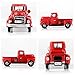 Aparty4u Vintage Red Truck Decor, 7