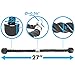 A2ZCARE Combo Cable Attachments for Gym, Cable Machine Accessories, LAT Pull Down Attachment with Multiple Option (I. Combo V-Handle, Tricep Rope and 2 Snap Hook)