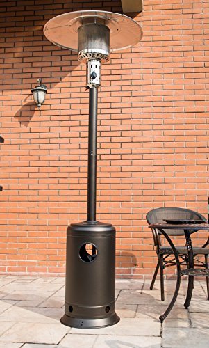 Legacy Heating CAPH-7Smocha Patio Heater, 30"x30"x88", MOCHA