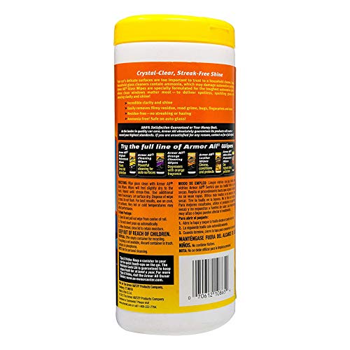 Armor All 10865 Glass Wipes 25 Ct. - //coolthings.us