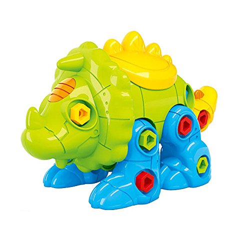 Buy CAILLU triceratops Dinosaur stem Toy,Dinosaur Take Apart stem green