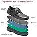 Orthofeet Broadway Arthritis Orthopedic Diabetic Extra Extra Wide Mens Velcro Shoes Black Leather 12 XXW US