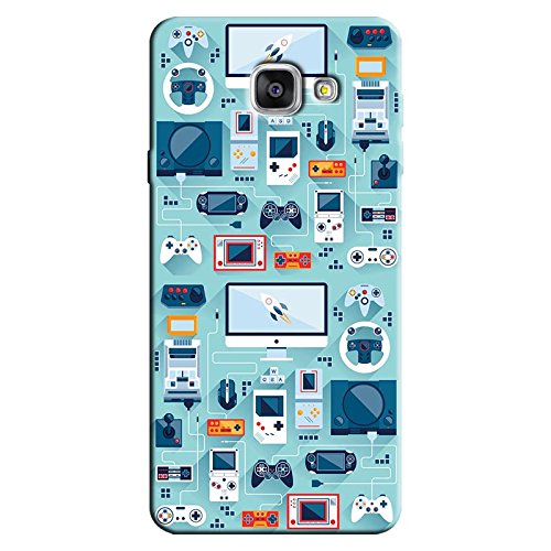 Capa Personalizada para Samsung Galaxy A7 2016 Vintage Vídeo Games - VT13