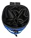 Elite Sportz Equipment Chalk Bag for Rock Climbing with 2 Chalk Balls– Leak Proof Drawstring & Secure Zipper Pocket | Rock Climbings Chalks Bag for Gym, Bouldering, & Trad Climbing (Blue)