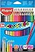 Maped Color'Peps Triangular Colored Pencils, Assorted Colors, Pack of 36 (832017ZV)