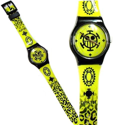 Amazon ワンピース トラファルガー ロー 黄 One Pieceウォッチ アニメキャラクター腕時計通販 アニメ 萌えグッズ 通販