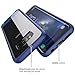 I BLASON Galaxy S8+ Plus Case, Scratch Resistant Clear Halo Series Samsung Galaxy S8+ Plus Hybrid Bumper Case Cover 2017 Release (Navy)