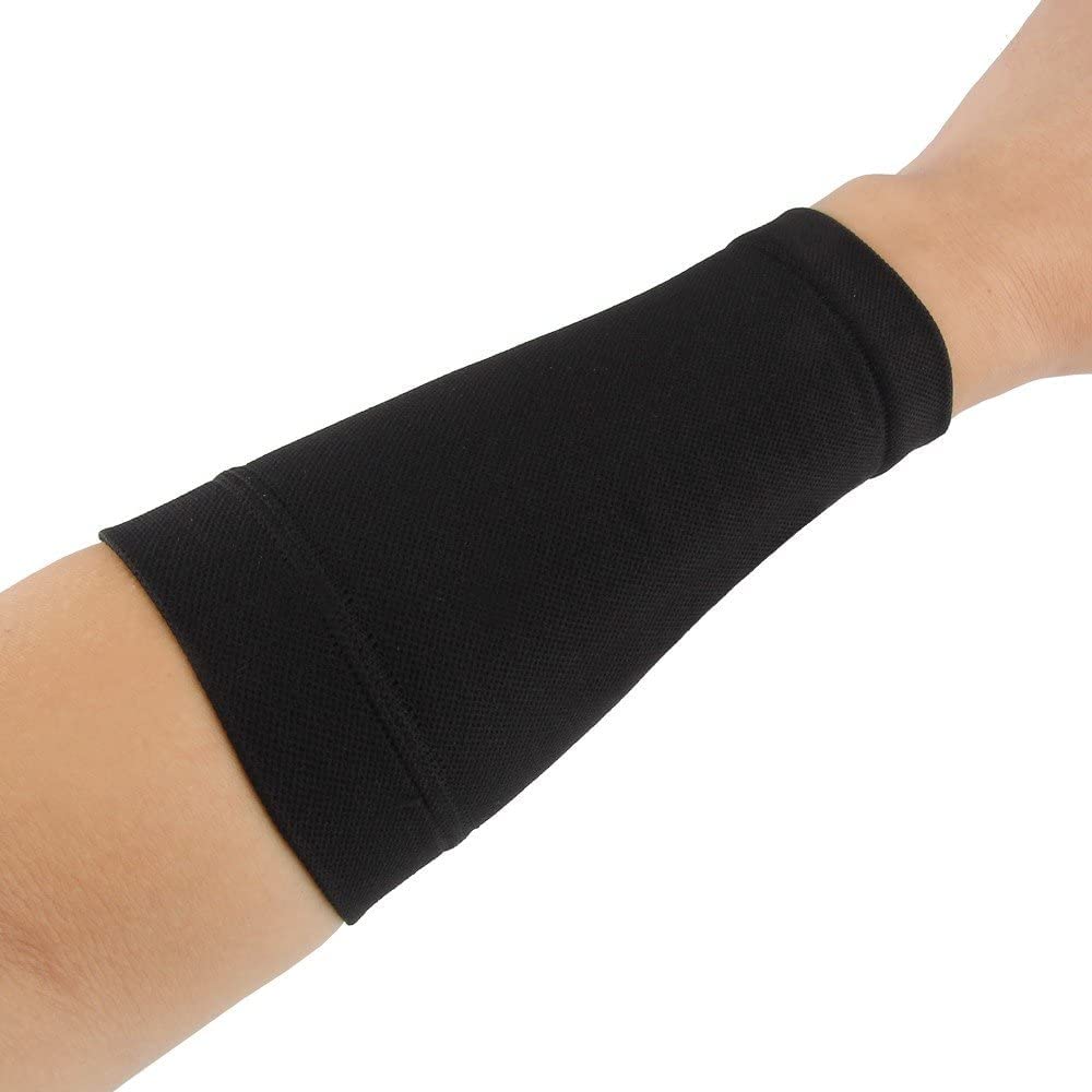 Unisex Tattoo Cover Up Sleeve Forearm Concealer Arm Protection Black 5.3 inch Pack of 1