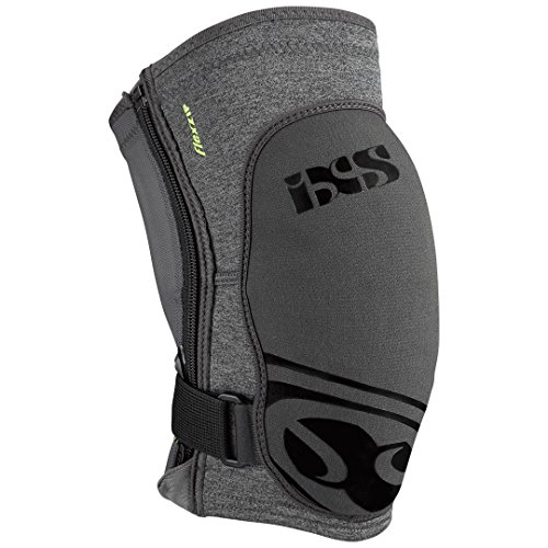 IXS Flow ZIP Knee Pads: Gray MD