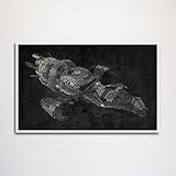 Firefly word art print - 11x17