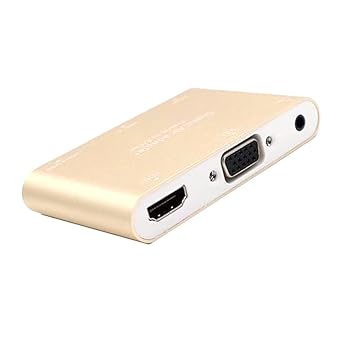 D DOLITY 1x Convertidor HD HDMI Conecta con iPhone 6/7 Android ...