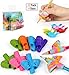 Firesara Butterfly Advanced Pencil Grip Set, Original Writing Aid Pencil Grips Claw Silicone Handwriting Grips Gift Set for Kids Children Adults Specil Needs Rights(15 PCS)