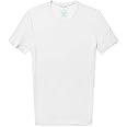 Tommy John Men's Crew Neck Undershirt, Second Skin Fabric, Slim Fit T-Shirt with Stay Tuck Design
