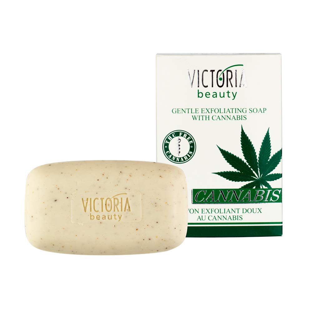 Victoria Beauty Exfoliating Soap with Organic Hemp Seed Oil 75g