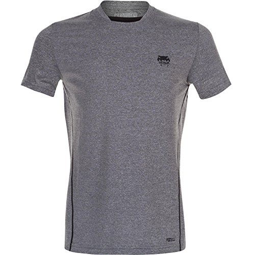 Venum Contender Dry Tech T-Shirt, Heather Grey, S Small, Heather Grey